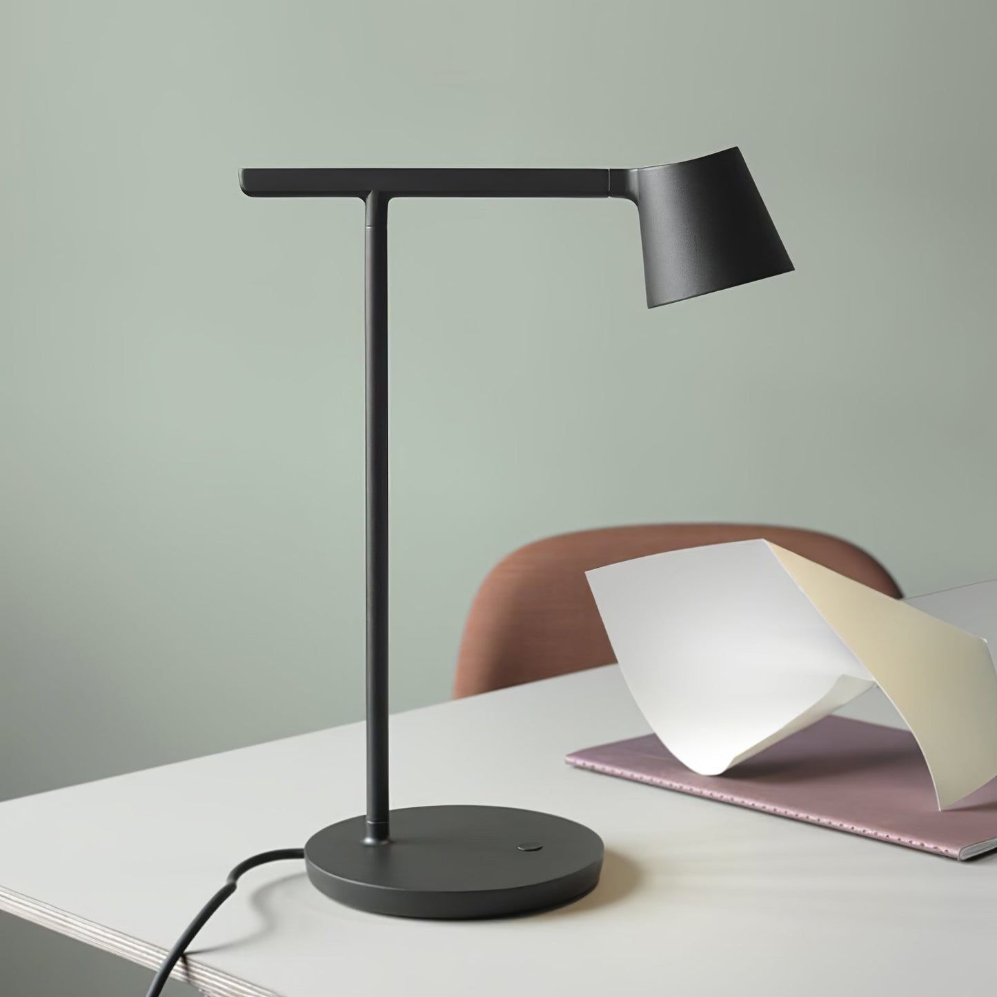 Tip Minimal Table Lamp - Charcoal